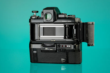 Nikon F3 HP 35mm SLR Film Camera + MD-4 Motor Drive Grip