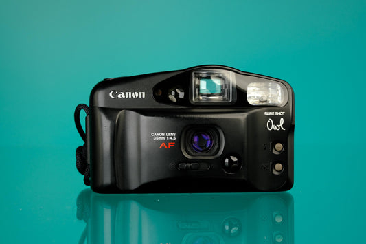 Canon Sure Shot Owl 35mm Point and Shoot Camera