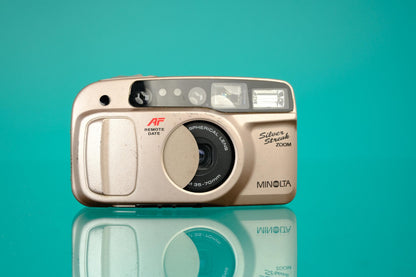 Minolta Silver Streak Zoom 35mm Point and Shoot