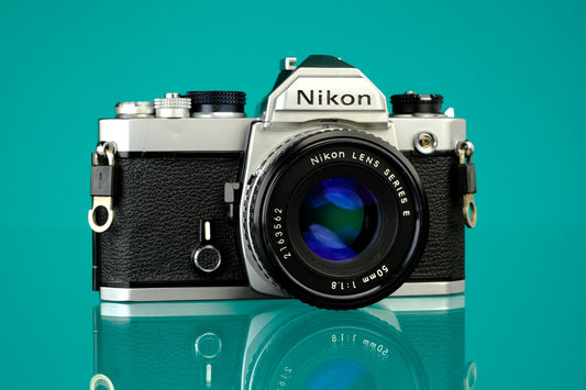 Nikon FM 35mm SLR + Nikon Series E 50mm f/1.8 Lens