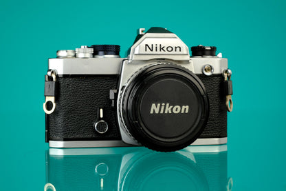 Nikon FM 35mm SLR + Nikon Series E 50mm f/1.8 Lens