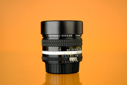 Nikon Fisheye Nikkor 16mm f/2.8 Ai-S Lens