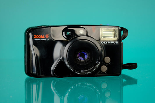 Olympus AZ-210 Super Zoom 35mm Point and Shoot Film Camera