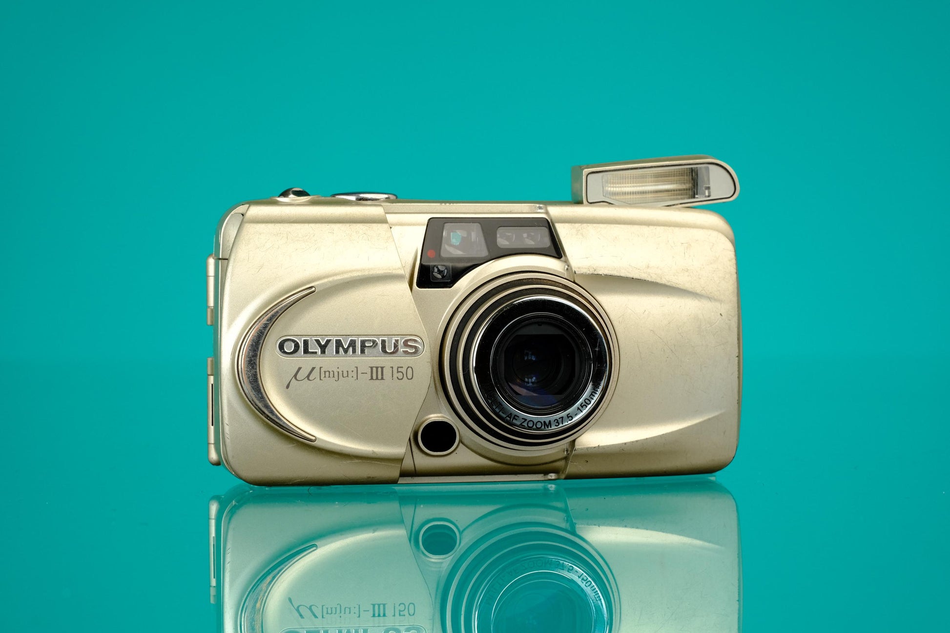 Olympus mju III 150 35mm Point nad Shoot Film Camera