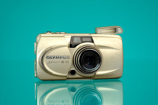 Olympus mju III 150 35mm Point nad Shoot Film Camera