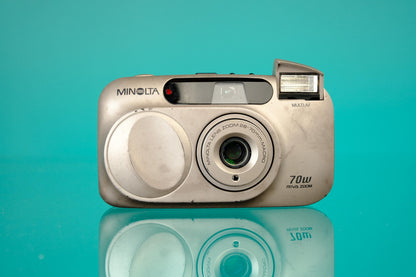 Minolta 70w Riva Zoom 36mm Point and Shoot Film Camera
