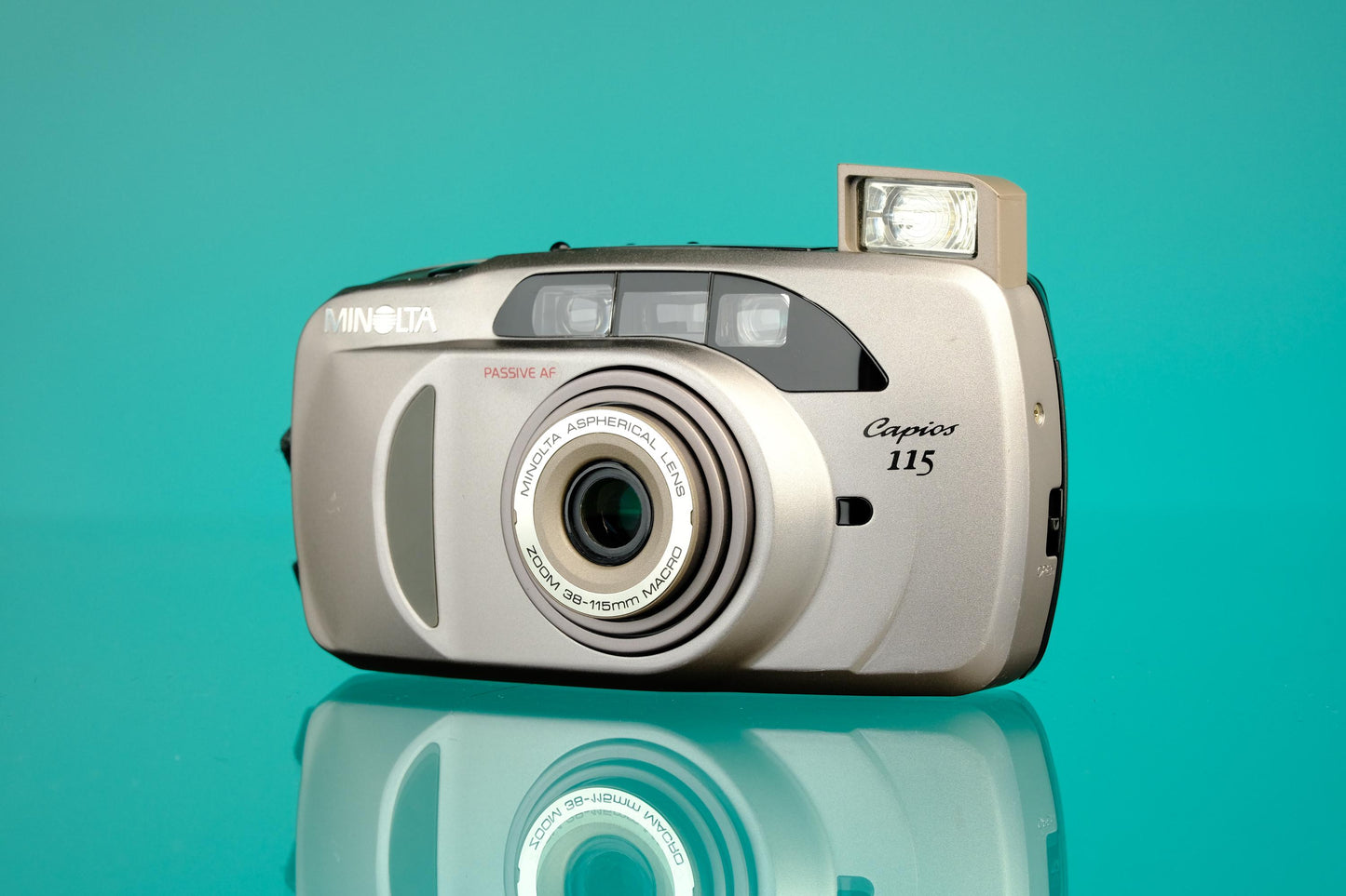 Minolta Capios 115 35mm Point and Shoot Film Camera