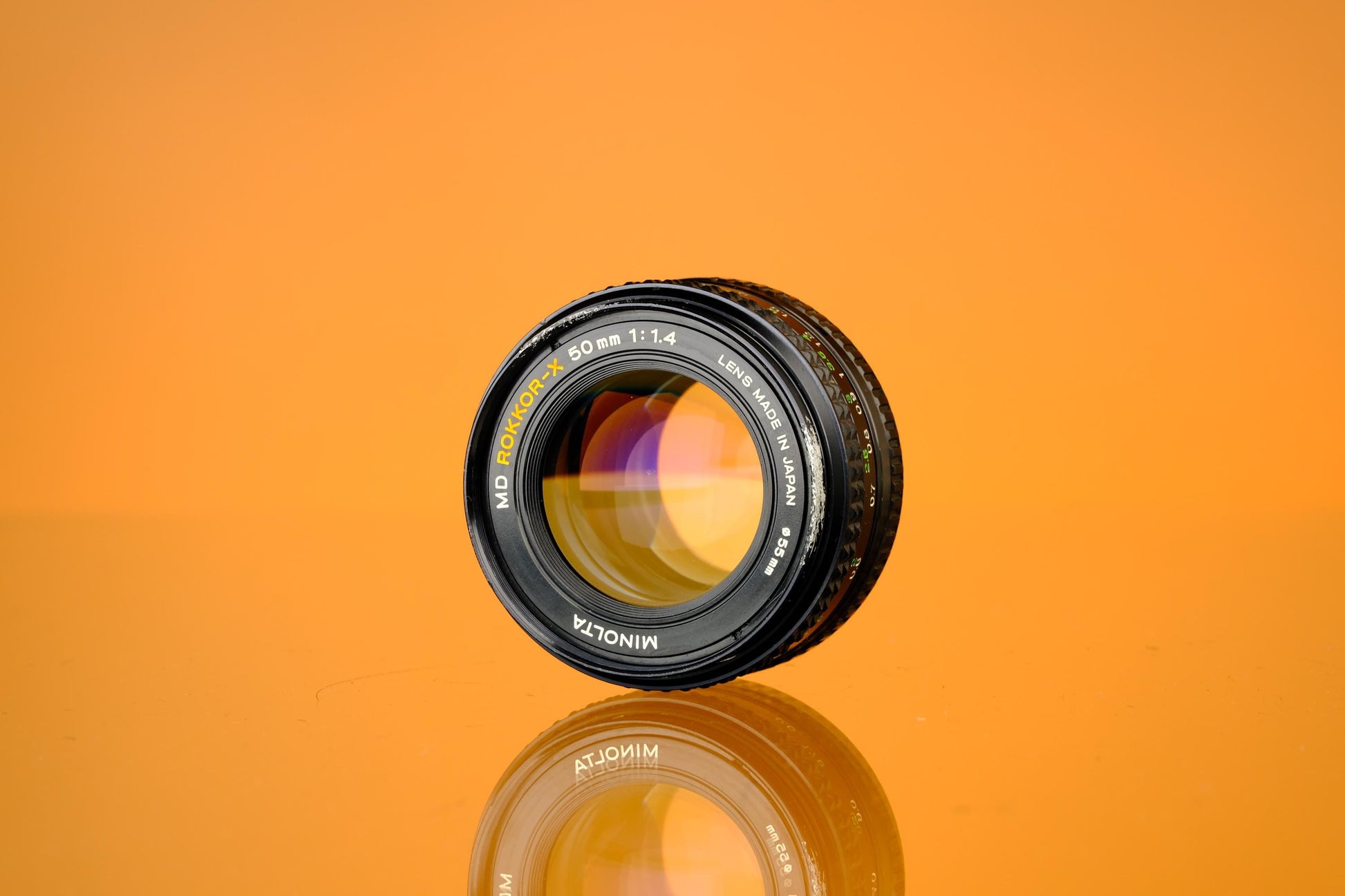 Minolta Rokkor-X 50mm F/1.4 MD-Mount Lens