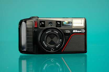 Nikon L35 AD 3 35mm Point and Shoot Film Camera