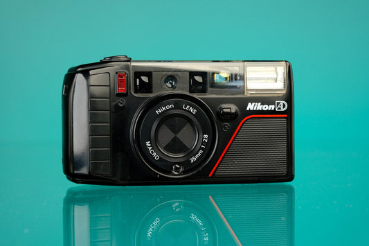 Nikon L35 AD 3 35mm Point and Shoot Film Camera