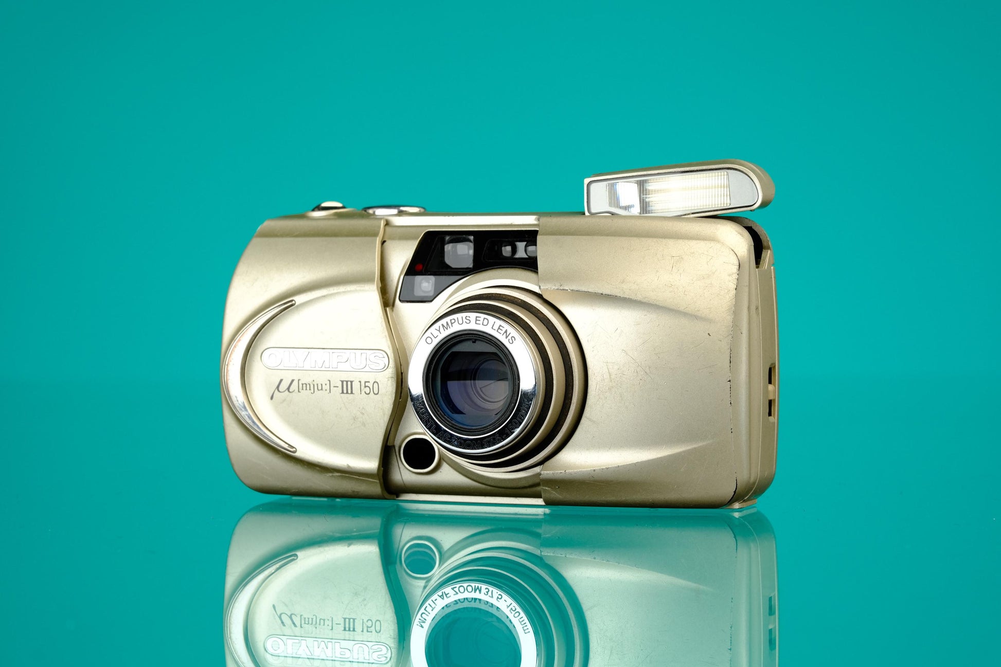 Olympus mju III 150 35mm Point nad Shoot Film Camera