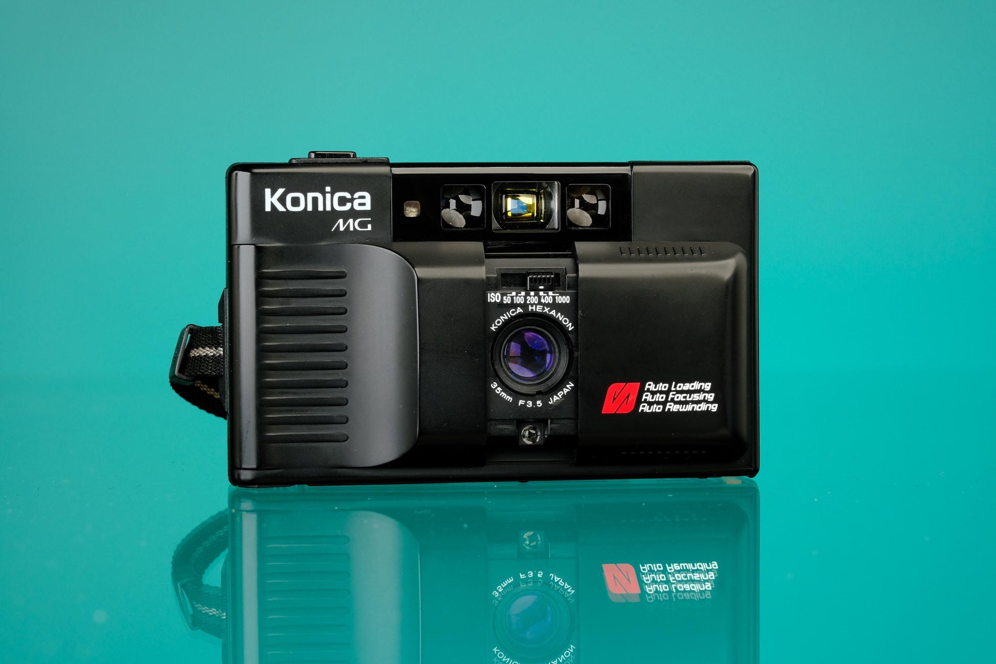 Konica MG 35mm Point and Shoot Film Camera