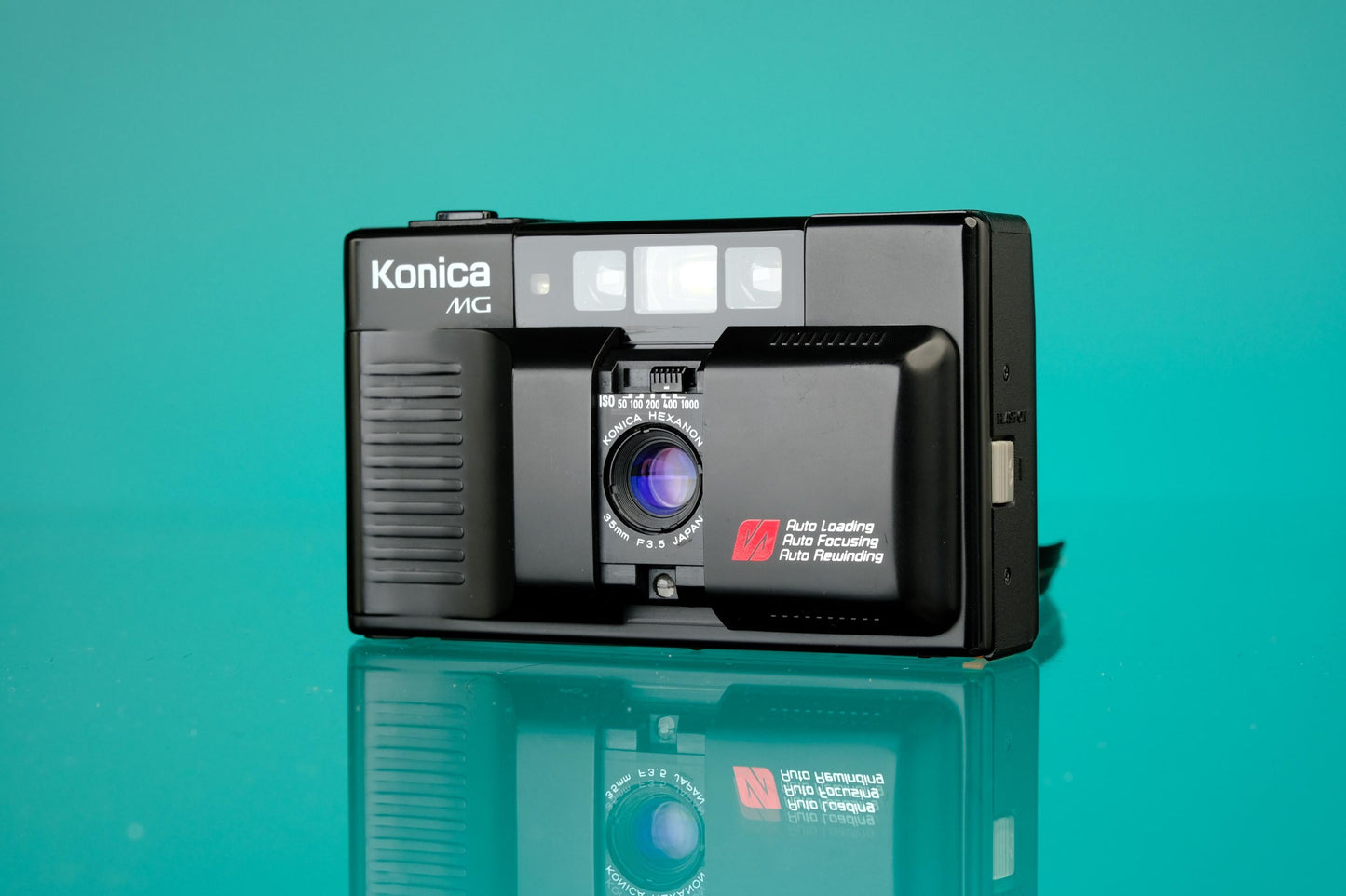 Konica MG 35mm Point and Shoot Film Camera
