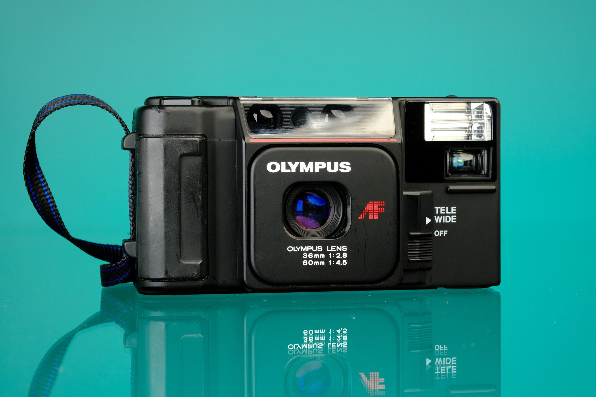 Olympus AFL-T Quartzdate 35mm Point and Shoot Film Camera