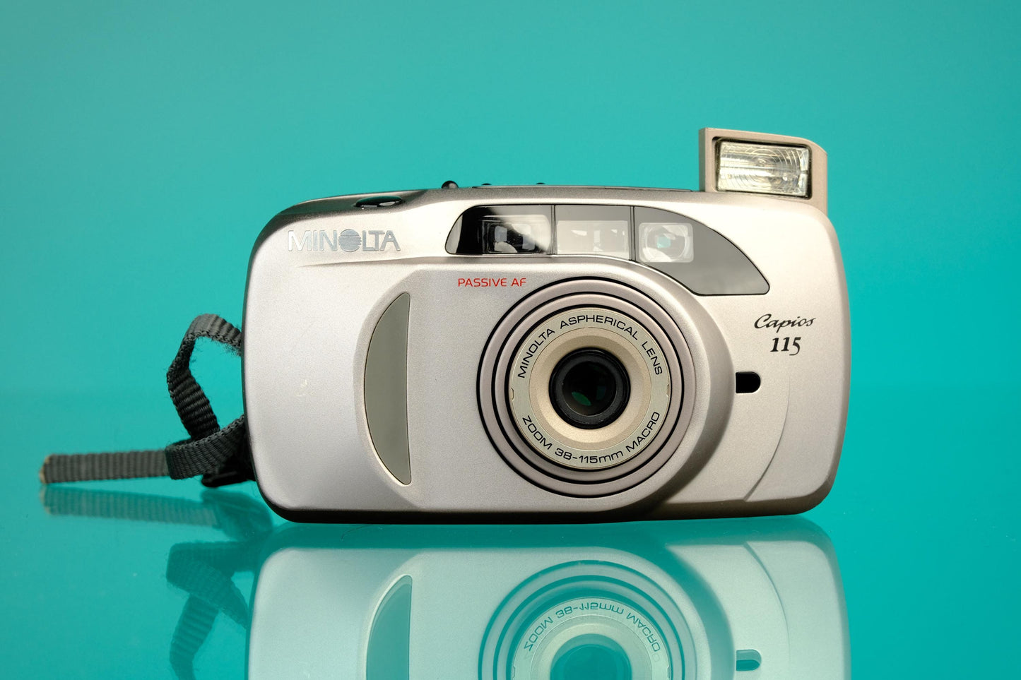 Minolta Capios 115 35mm Point and Shoot Film Camera