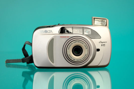Minolta Capios 115 35mm Point and Shoot Film Camera