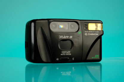 Chinon 35 AFP-III 35mm Point and Shoot Film Camera