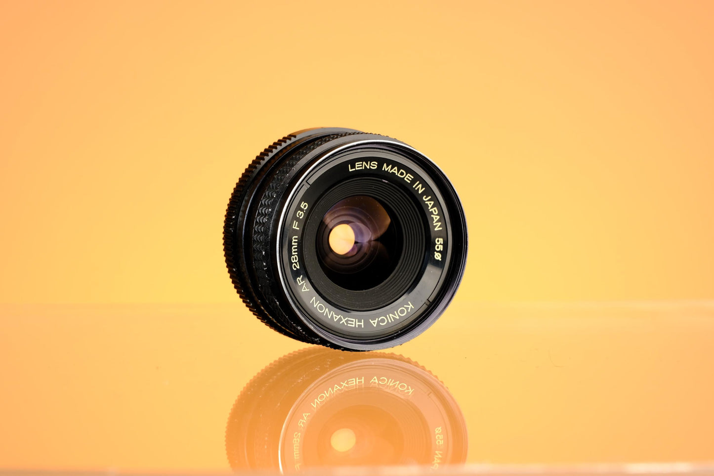 Konica Hexanon AR 28mm f/3.5 Wide Angle Prime Lens - AR Mount