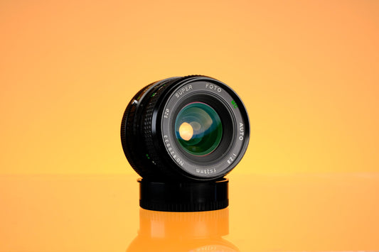 Super Foto MC 28mm f/2.8 Canon nFD Mount Lens