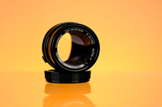 Olympus E-Zuiko Auto-T 135mm f/3.5 Telephoto Prime Lens - OM Mount