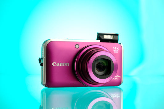 Canon Powershot SX210 IS Digital Point and Shoot Camera Digicam Starter Kit