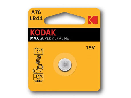 Kodak LR44 A76 76A 357 Battery (1.5V)